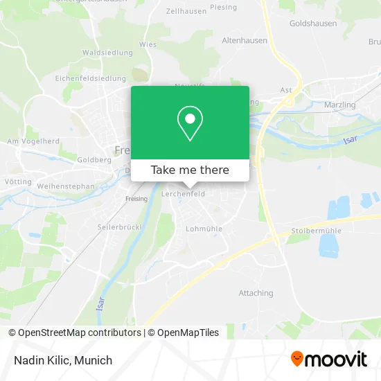 Карта Nadin Kilic