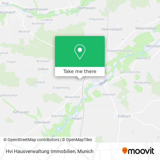 Hvi Hausverwaltung Immobilien map