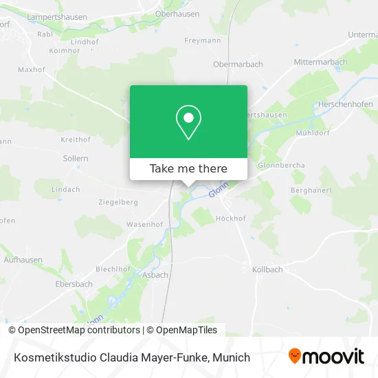 Карта Kosmetikstudio Claudia Mayer-Funke