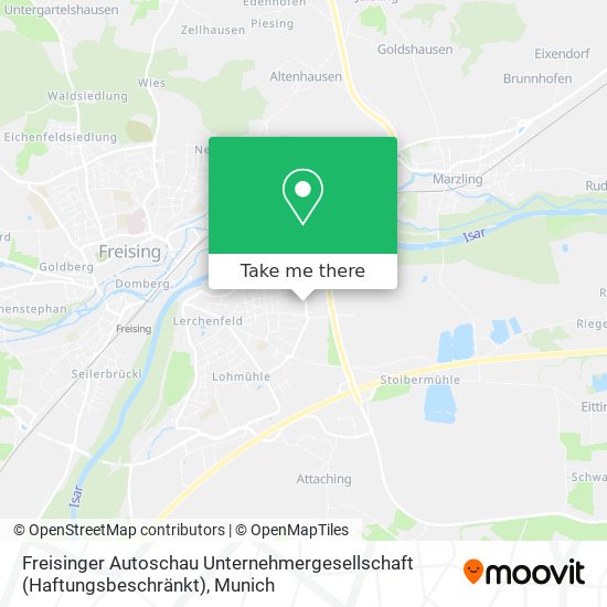 Freisinger Autoschau Unternehmergesellschaft (Haftungsbeschränkt) map