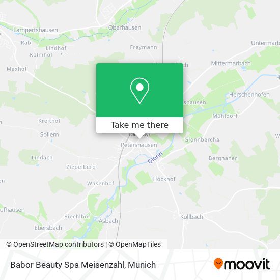 Babor Beauty Spa Meisenzahl map