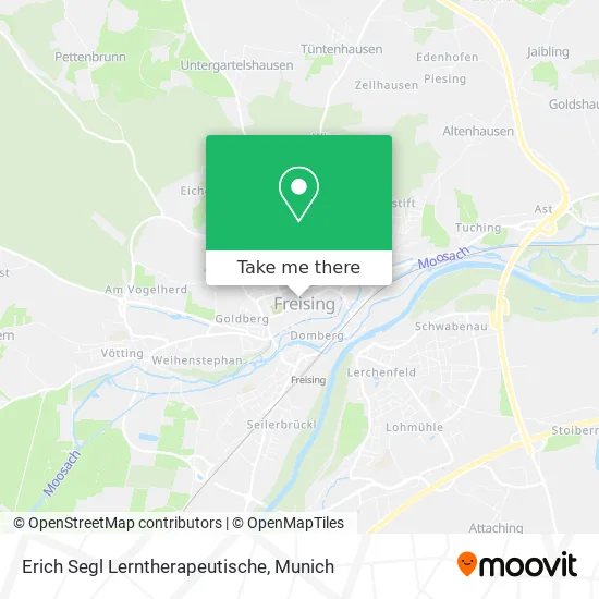 Карта Erich Segl Lerntherapeutische