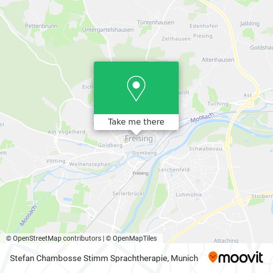Stefan Chambosse Stimm Sprachtherapie map