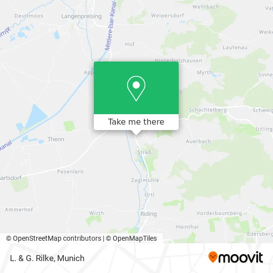 Карта L. & G. Rilke