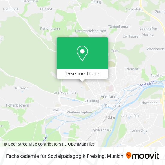 Fachakademie für Sozialpädagogik Freising map