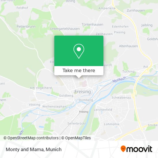 Monty and Mama map