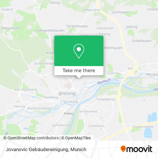Jovanovic Gebäudereinigung map