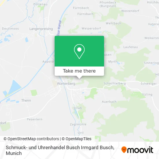 Карта Schmuck- und Uhrenhandel Busch Irmgard Busch