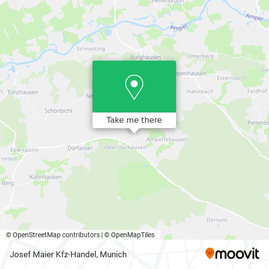 Josef Maier Kfz-Handel map