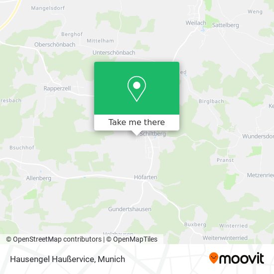 Hausengel Haußervice map