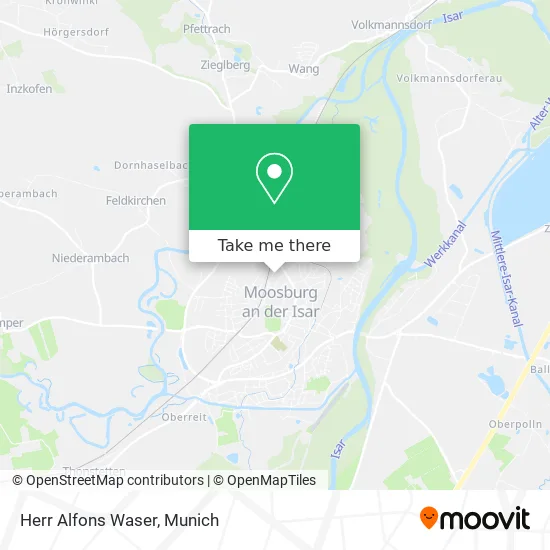 Карта Herr Alfons Waser