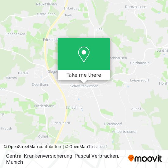 Central Krankenversicherung, Pascal Verbracken map