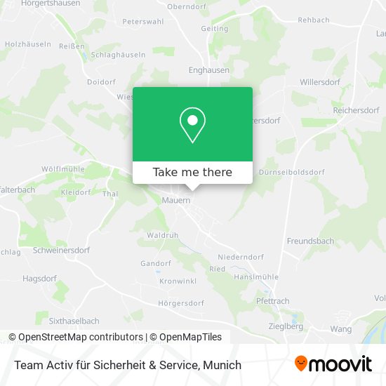 Team Activ für Sicherheit & Service map