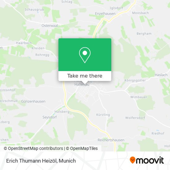 Erich Thumann Heizöl map