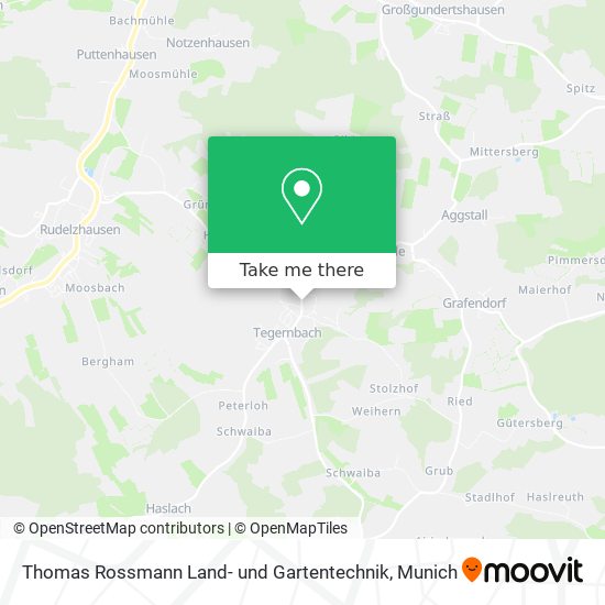 Thomas Rossmann Land- und Gartentechnik map