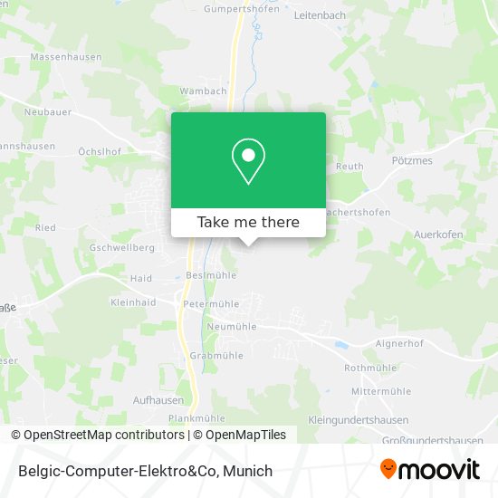 Belgic-Computer-Elektro&Co map
