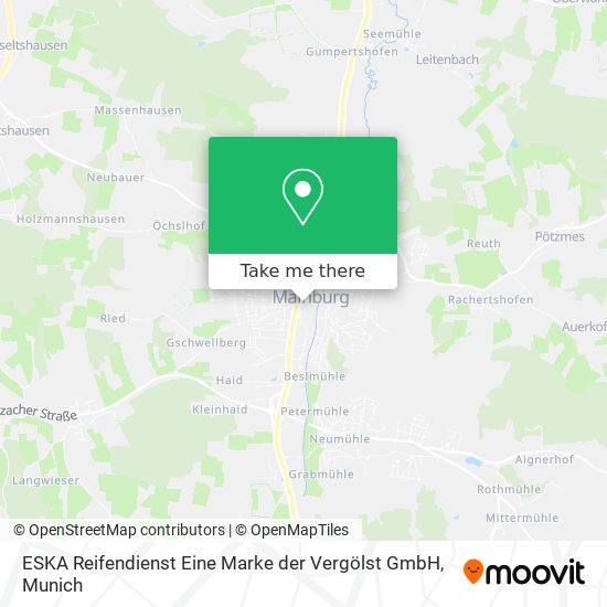 ESKA Reifendienst Eine Marke der Vergölst GmbH map