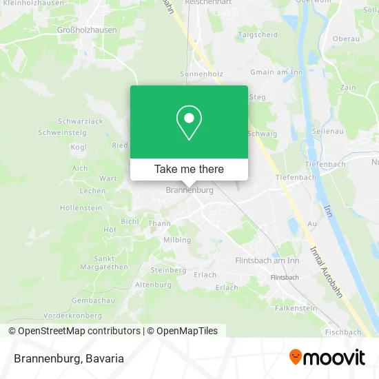 Карта Brannenburg