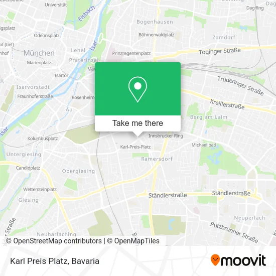 Карта Karl Preis Platz