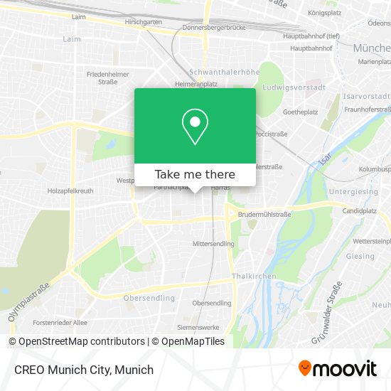 CREO Munich City map