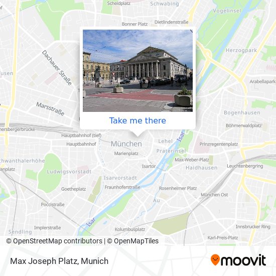 Карта Max Joseph Platz