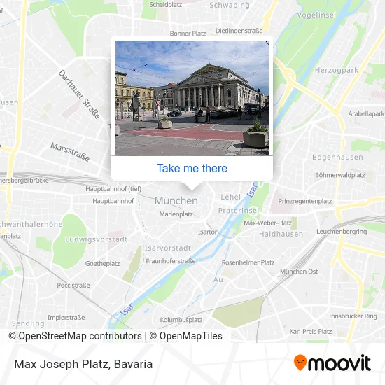 Max Joseph Platz map