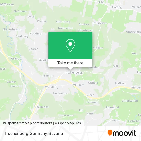 Карта Irschenberg Germany