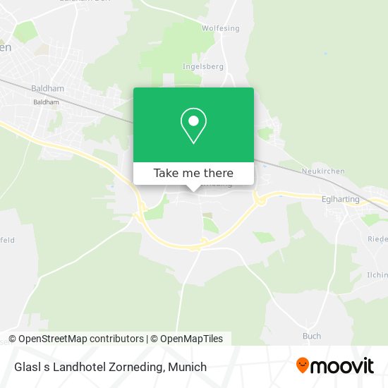 Glasl s Landhotel Zorneding map