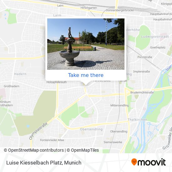 Luise Kiesselbach Platz map