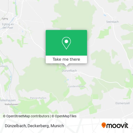 Dünzelbach, Deckerberg map