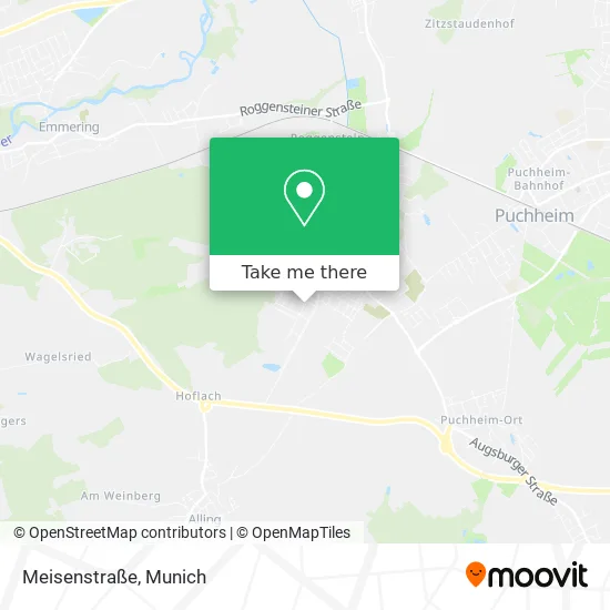 Карта Meisenstraße