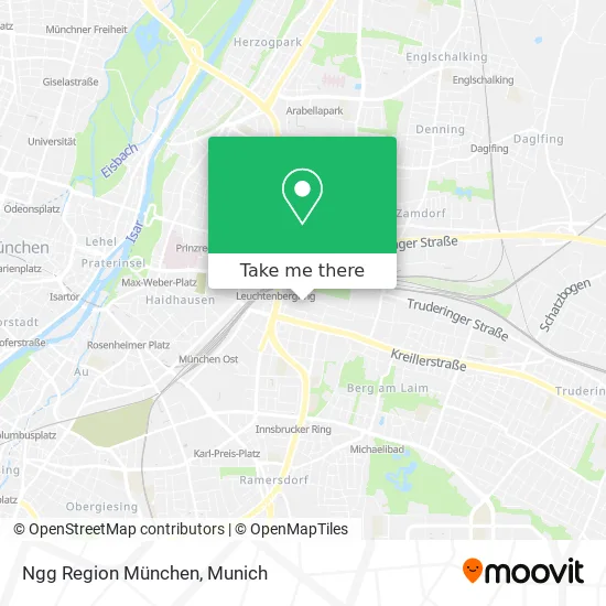 Карта Ngg Region München