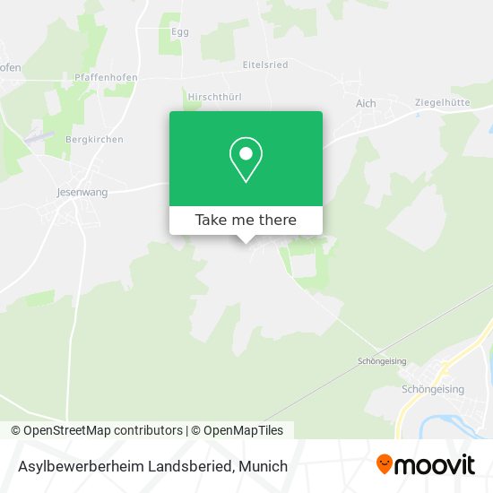 Asylbewerberheim Landsberied map