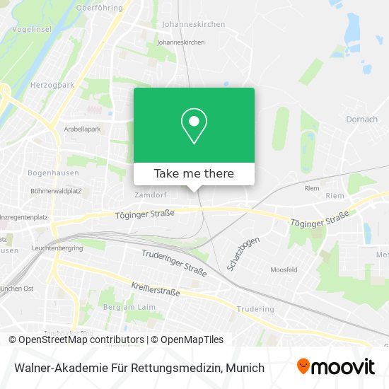 Walner-Akademie Für Rettungsmedizin map