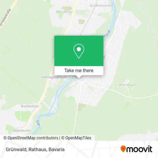 Карта Grünwald, Rathaus