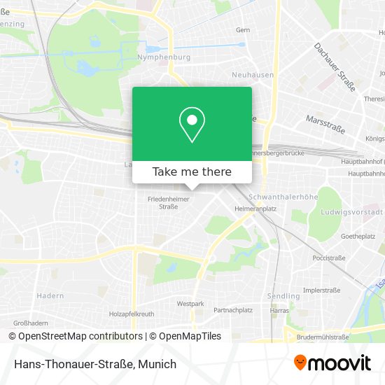 Hans-Thonauer-Straße map