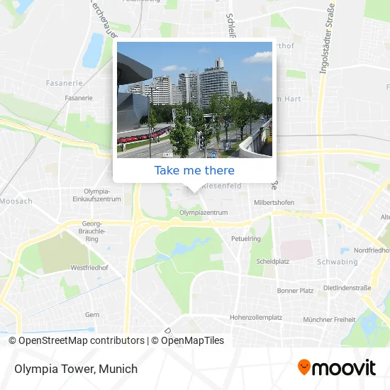 Olympia Tower map