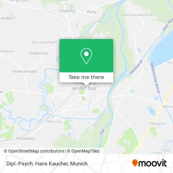 Карта Dipl.-Psych. Hans Kaucher