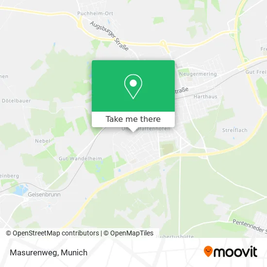 Карта Masurenweg