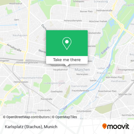 Karlsplatz (Stachus) map