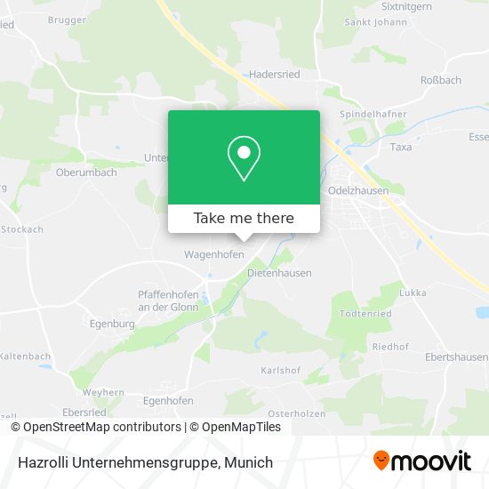 Hazrolli Unternehmensgruppe map