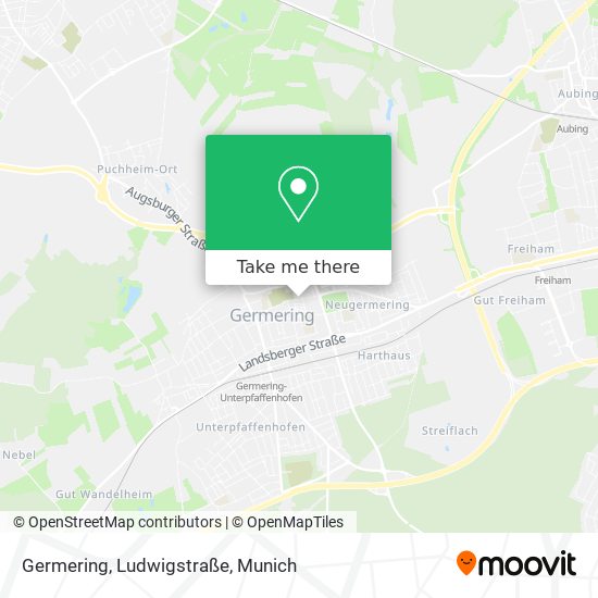 Germering, Ludwigstraße map