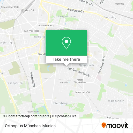 Карта Orthoplus München