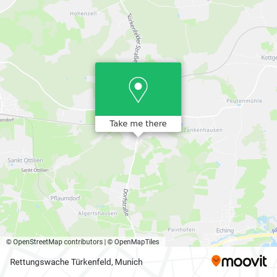 Rettungswache Türkenfeld map