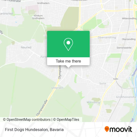 Карта First Dogs Hundesalon
