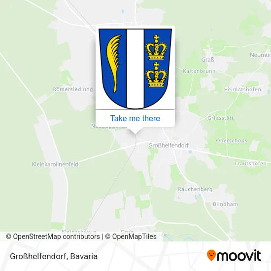 Großhelfendorf map