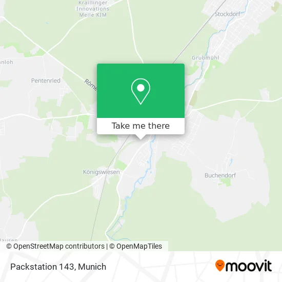 Карта Packstation 143