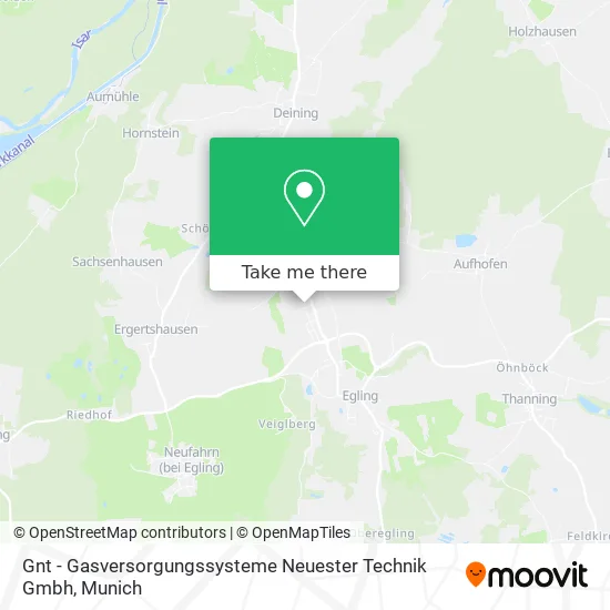 Карта Gnt - Gasversorgungssysteme Neuester Technik Gmbh