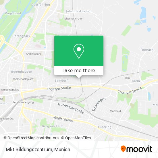 Mkt Bildungszentrum map