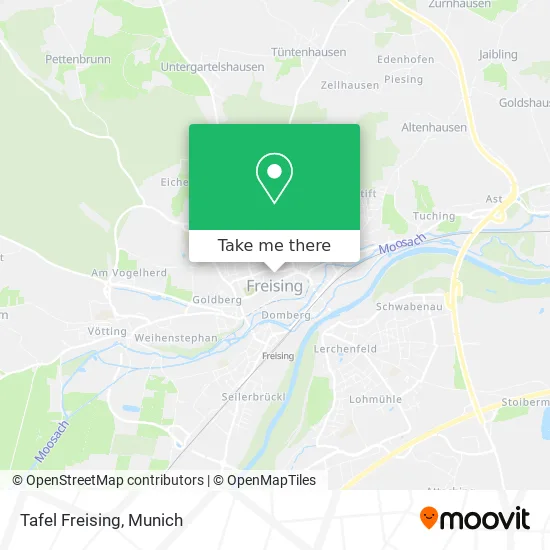 Карта Tafel Freising